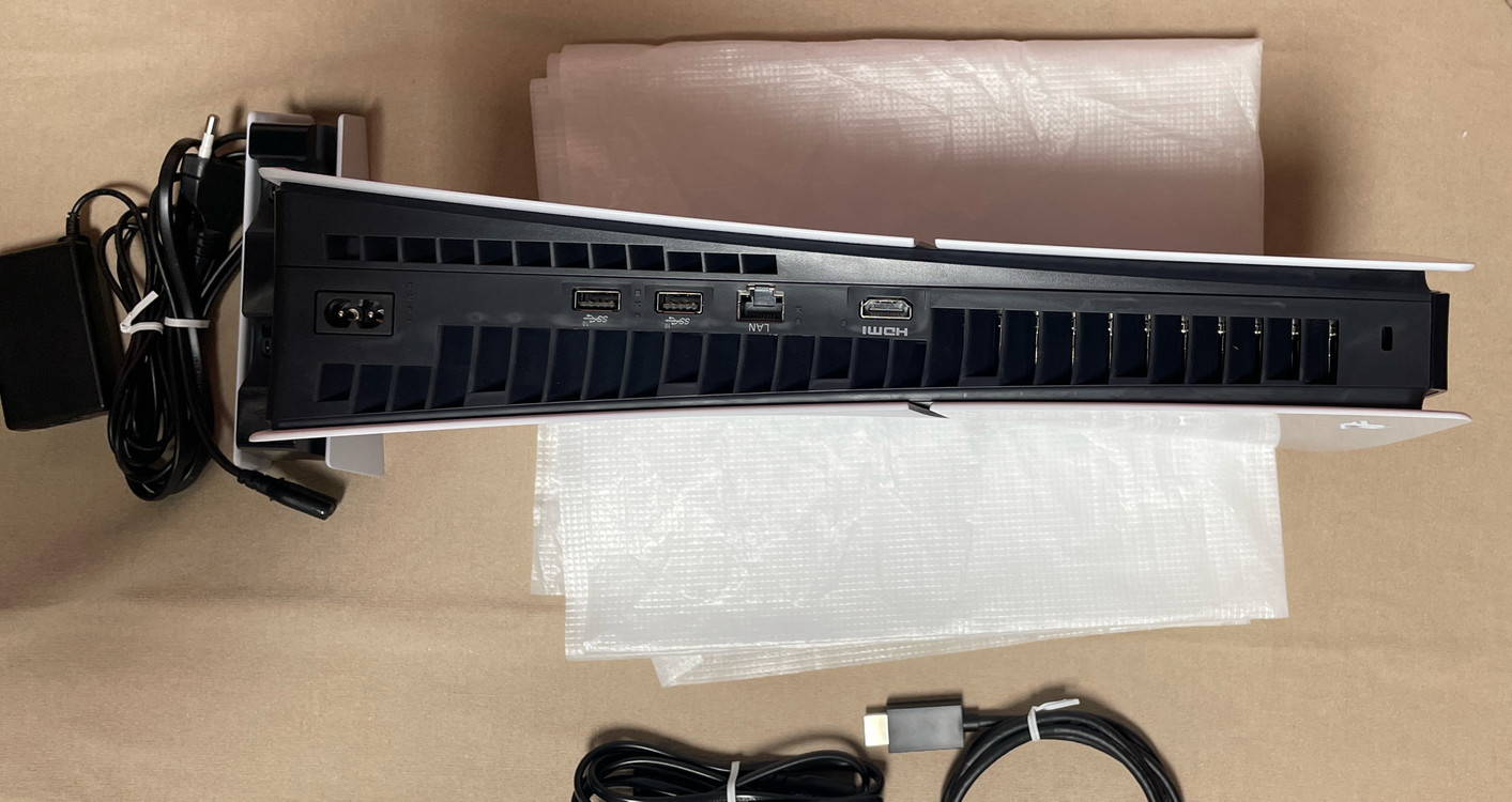 플스5슬림 디지털 + 정품 수직스탠드 / 충전거치대포함 (영수증포함)--2