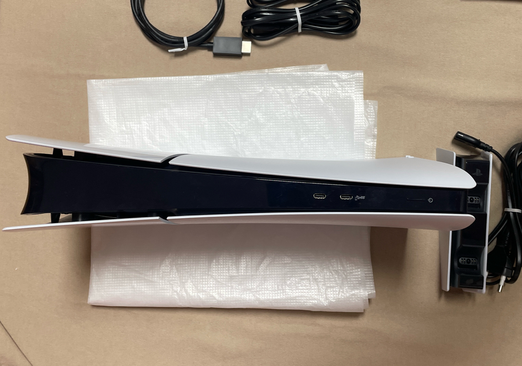 플스5슬림 디지털 + 정품 수직스탠드 / 충전거치대포함 (영수증포함)--4