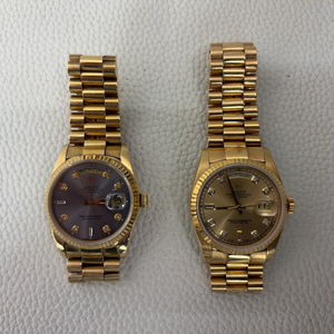 [서울 직거래] 롤렉스 데이데이트 스타일 18K 금통 (제작형)