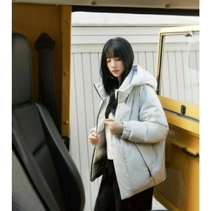 K2 수지 씬에어 후드 구스다운 패딩 점퍼/95