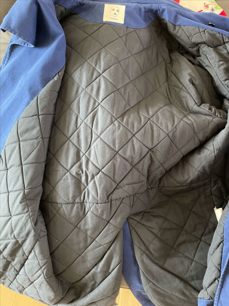 톰보이 야상 파란색 프리사이즈 [신발장 옷 정리중] 이미지