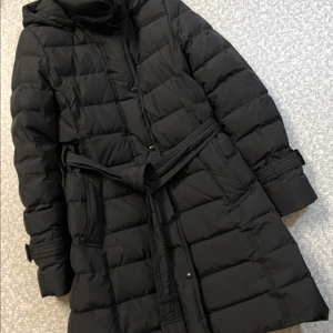 헤지스 레이디스 구스다운 패딩 점퍼 자켓 여자 여성 거위털 벨트 코트