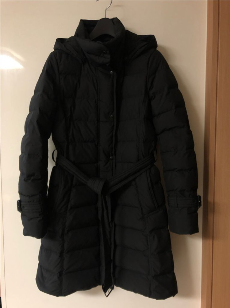 헤지스 레이디스 구스다운 패딩 점퍼 자켓 여자 여성 거위털 벨트 코트 이미지