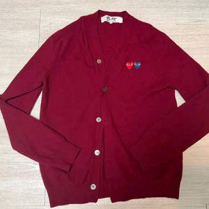 꼼데가르송 플레이 가디건 Xl