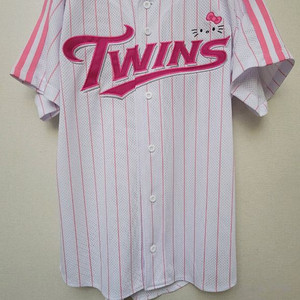 <새상품>LG트윈스 핑크유니폼 헬로키티 90 이상훈 이미지