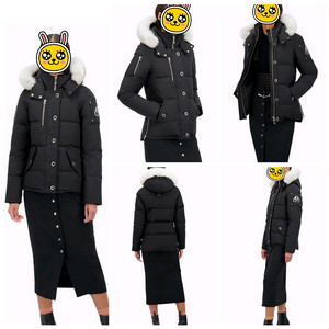 정품)급처상태좋음!무스너클 쓰리쿼터 패딩 매장가205만원 아우터점퍼 자켓 M사이즈