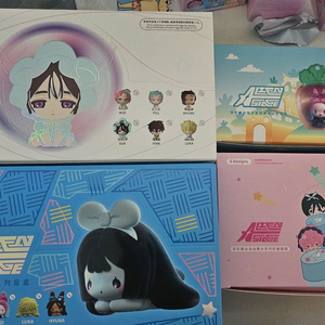 에이스테 에일리언 스테이지 미지 수아 루카 현아 피규어 키링 양도 이미지