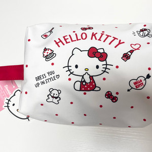 산리오 헬로키티 화이트 파우치 새상품