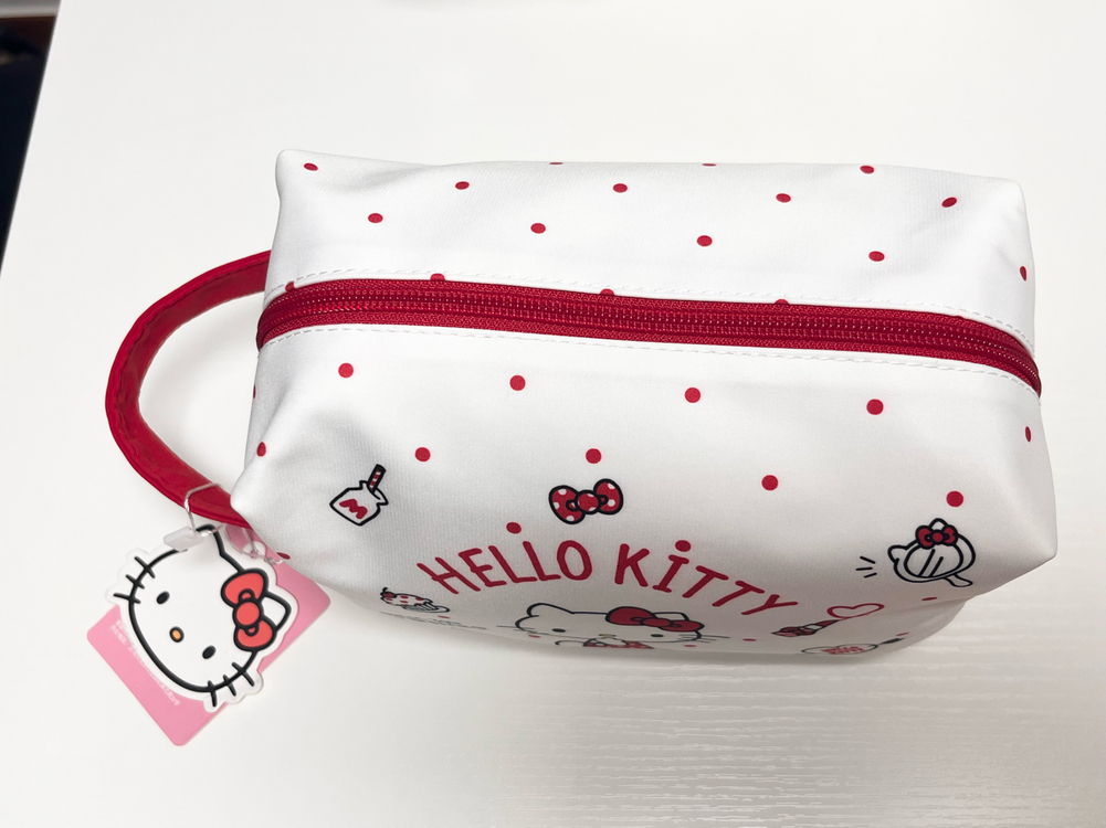 산리오 헬로키티 화이트 파우치 새상품--1