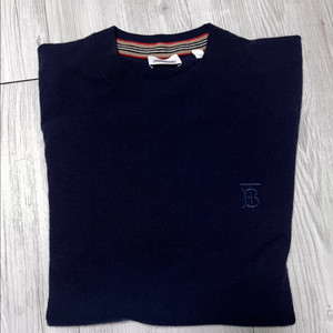 버버리 캐시미어 100 남성 니트