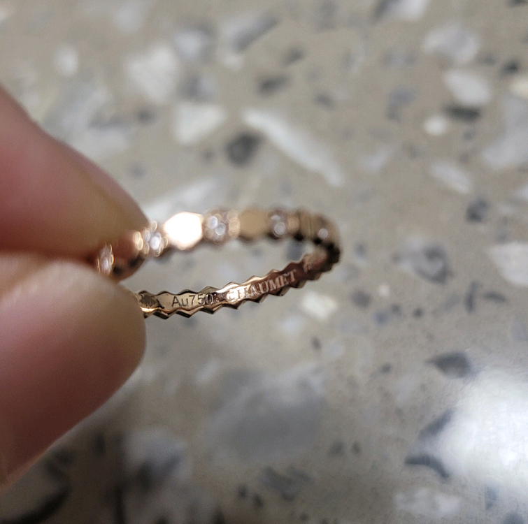 쇼메(copy) 반지_18k(12호)--1