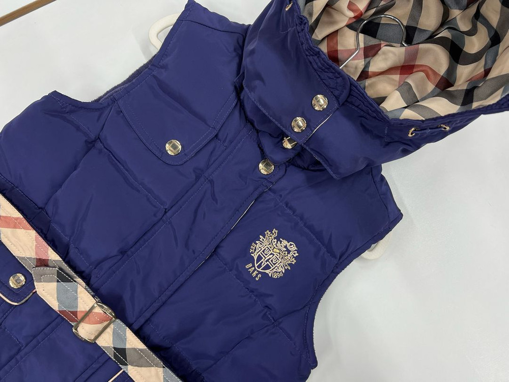 닥스 120 오리털 패딩 조끼 키즈 120 남아 120 이미지