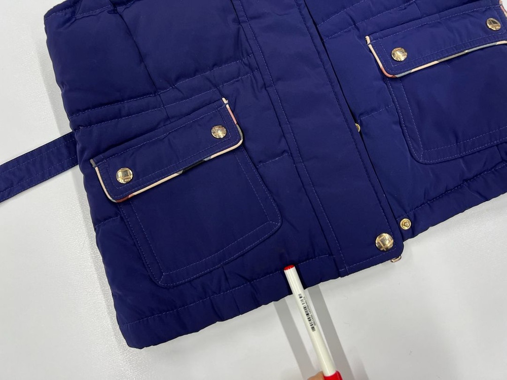 닥스 120 오리털 패딩 조끼 키즈 120 남아 120 이미지