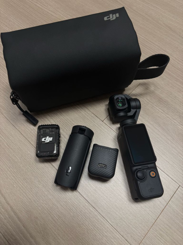 DJI 오즈모 포켓3 크리에이터 콤보 (1회사용 풀구성 DJIMic2포함) 이미지