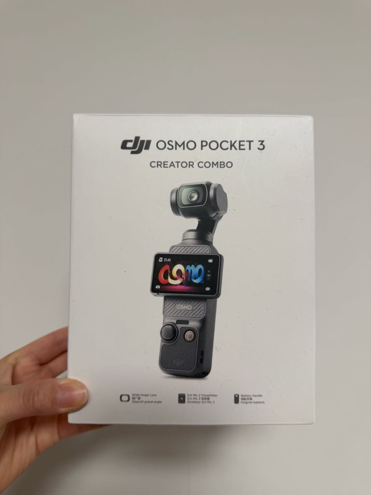 DJI 오즈모 포켓3 크리에이터 콤보 (1회사용 풀구성 DJIMic2포함) 이미지