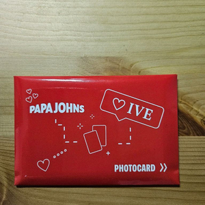 파파존스 아이브 포토카드 팝니다