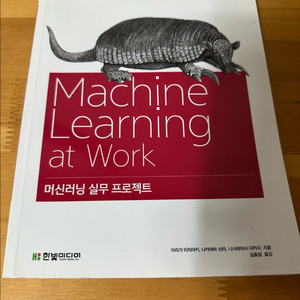 (새책) 머신러닝 실무 프로젝트
