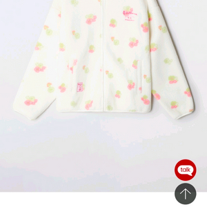 리락쿠마아이보리덤블플리스스파오콜라보후리스s사이즈