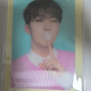 세븐틴 승관 렌티큘러 엽서 이미지