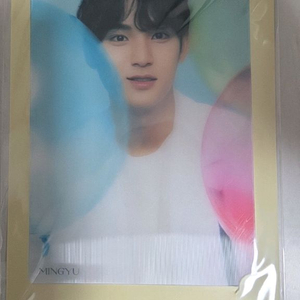 세븐틴 민규 렌티큘러 엽서 이미지