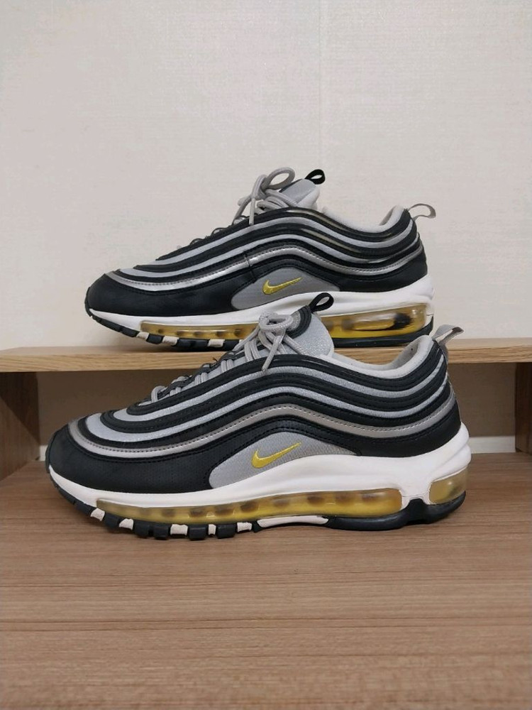 여성 나이키 에어맥스 97 검노 런닝화, 운동화 (245) 이미지