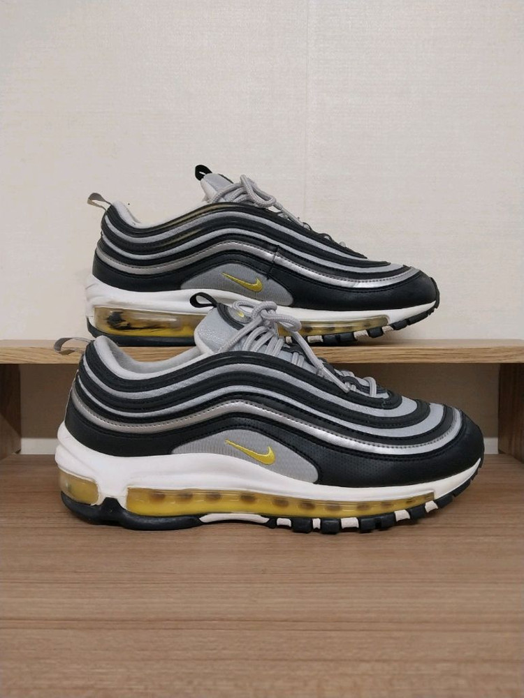 여성 나이키 에어맥스 97 검노 런닝화, 운동화 (245) 이미지