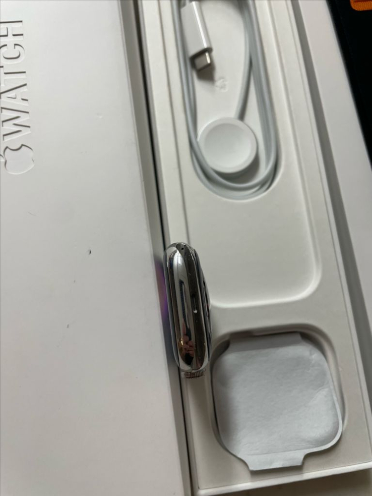 애플워치8스테인리스 실버 45mm SS급--4