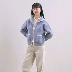 커버낫 우먼 플러피 집업가디건