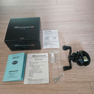 미사용 새제품 도요 라그나 G2 쭈꾸미 갑오징어 광어 문어 배스 릴 이미지