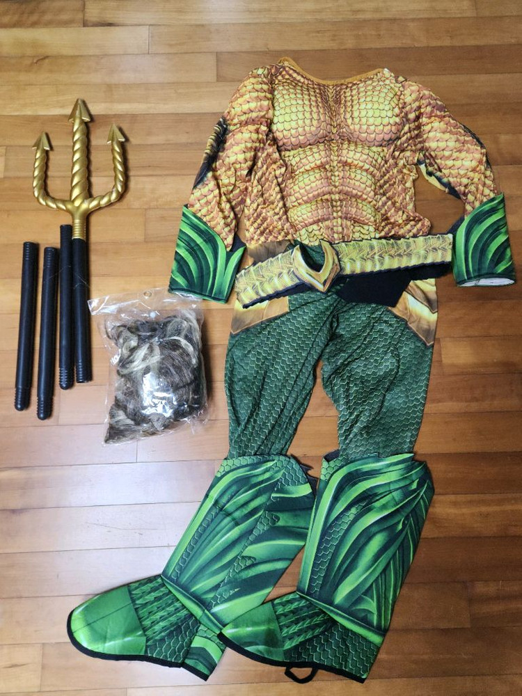 아동 코스프레 의상 세트 ㅡ아쿠아맨 이미지