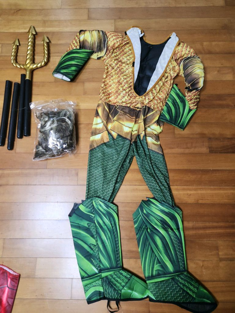 아동 코스프레 의상 세트 ㅡ아쿠아맨 이미지