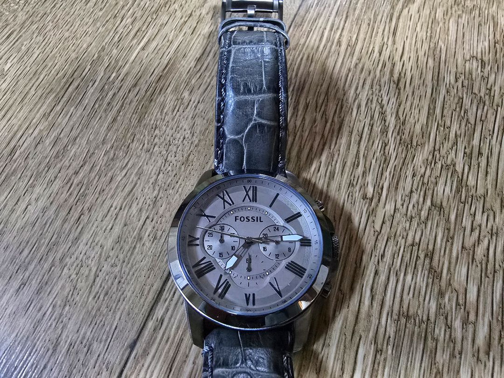 파슬 FOSSIL 가죽 시계 팝니다--2