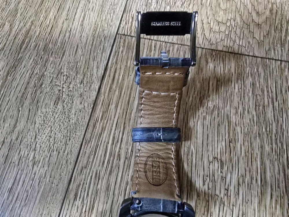 파슬 FOSSIL 가죽 시계 팝니다--6