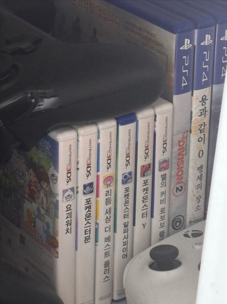 닌텐도 DS/3DS 게임칩 (포켓몬 친모아 마리오 등등) 이미지