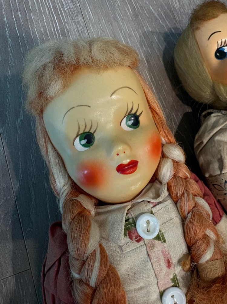 빈티지 폴란드 인형 일괄--1