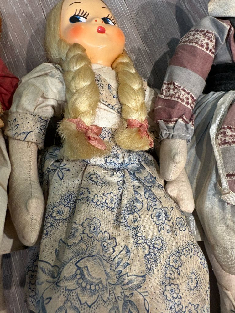빈티지 폴란드 인형 일괄--5