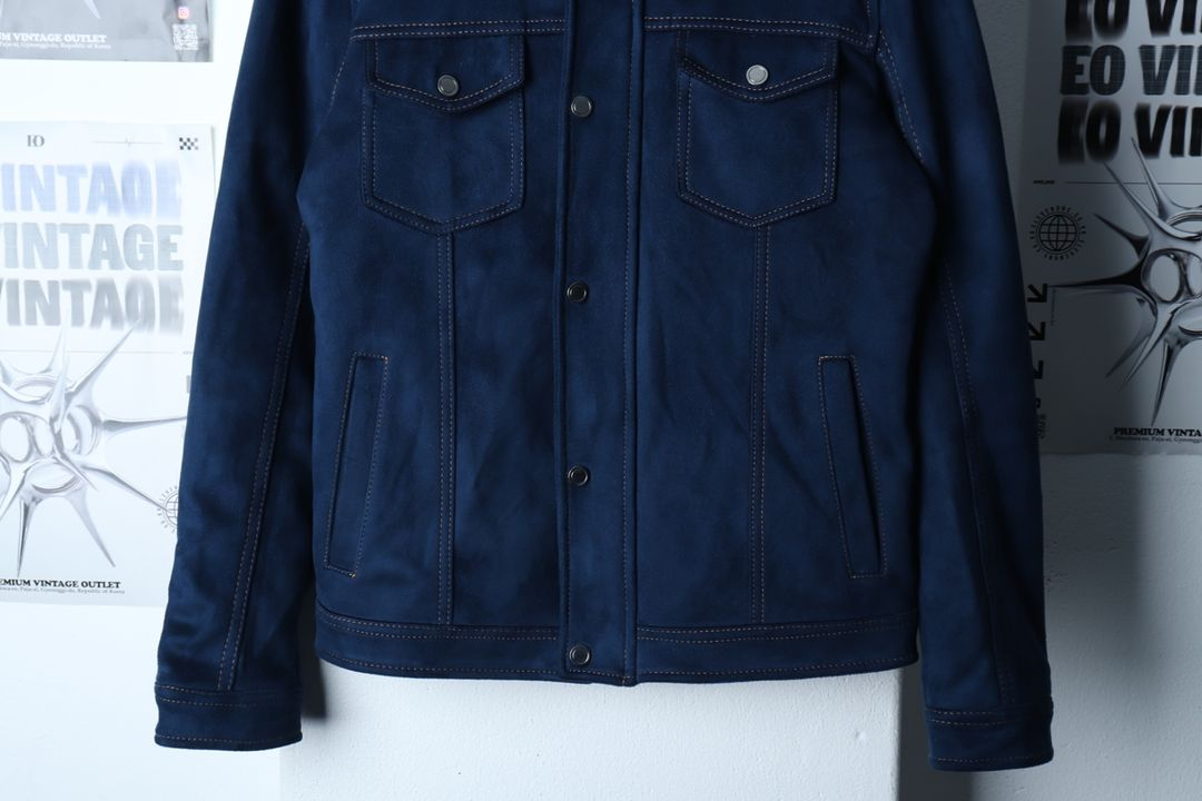 (L-XL) 자라 집업 바람막이 점퍼자켓 트러커--3