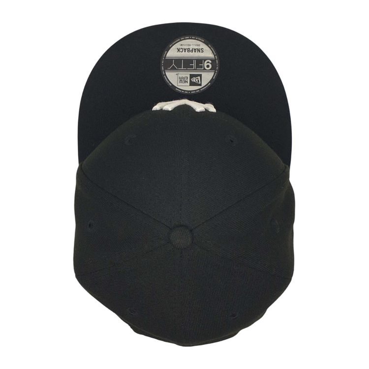 [S-M] 뉴에라 MLB 뉴욕 양키스 9FIFTY 스냅백 모자 블랙--6