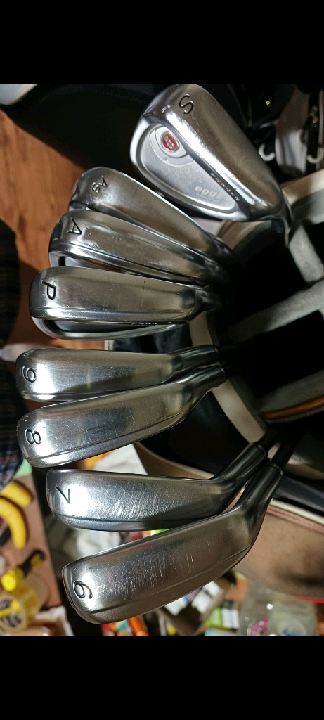 (대구)PRGR egg 고반발 아이언 세트 강도 SR--1