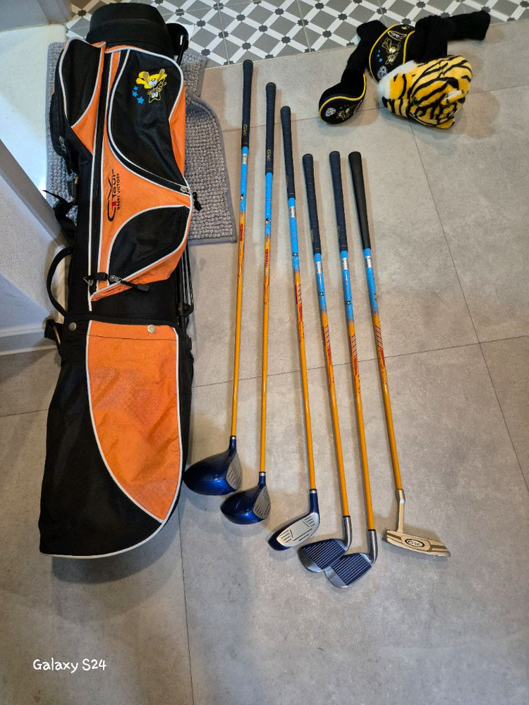 지브이투어 주니어 골프채 풀세트--1