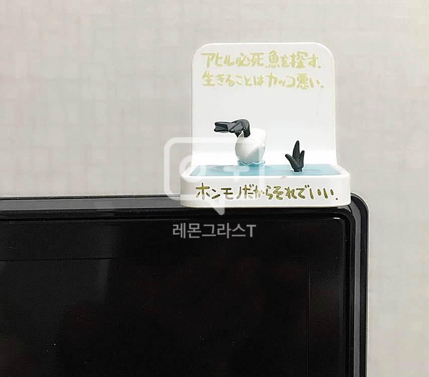 PC장식용(모니터) 캐릭터 피규어 소품 이미지