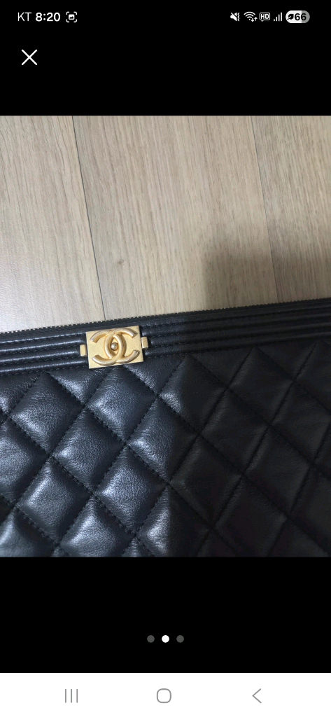 샤넬 정품 클러치 뉴미듐 처분가^^--1