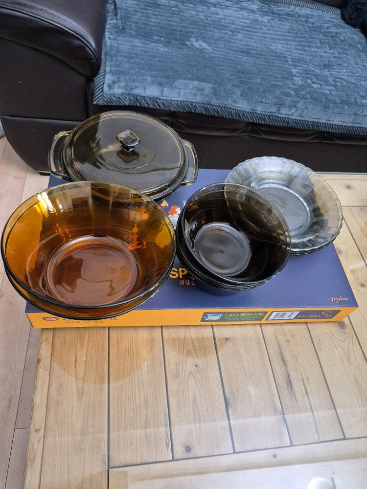 미국 코닝냄비.Love n Ware 미국 베이킹 웨어로오븐가능하고 미국에서도 아기자기해서앵커호킹--1