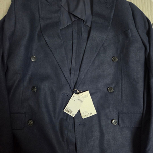 H&M 남성 더블 린넨 블레이드 자켓 새상품