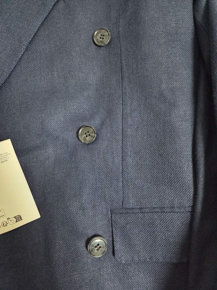 H&M 남성 더블 린넨 블레이드 자켓 새상품--2