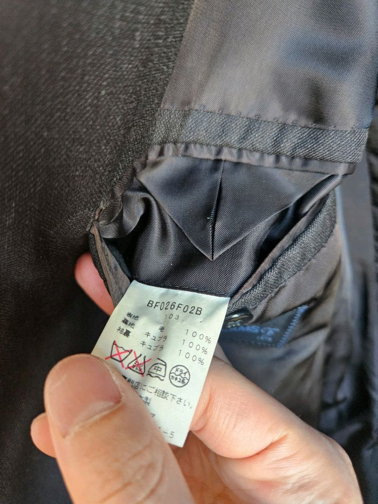 빔즈 차콜그레이 셋업 수트 정장--2