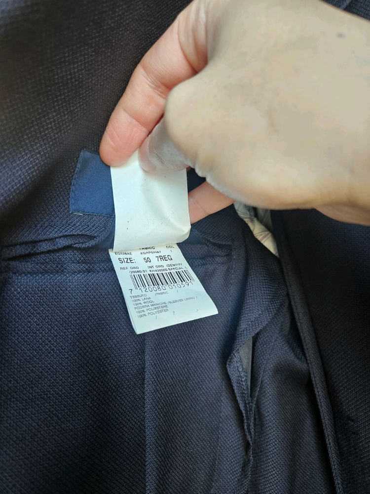 라르디니 네이비 스포츠코트 50--4