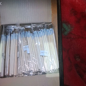 페인트용 작은붓 50개단위판매 아이들 그림놀이할때 좋아요