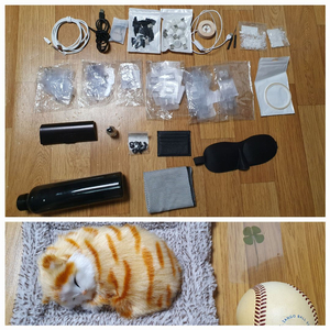 생활용품 잡동사니 일괄 USB LED 조명 케이블 안경 용품