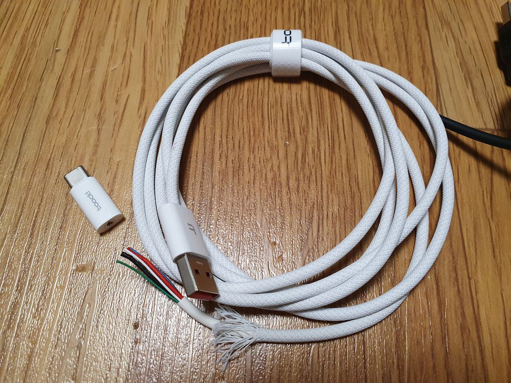 생활용품 잡동사니 일괄 USB LED 조명 케이블 안경 용품--3